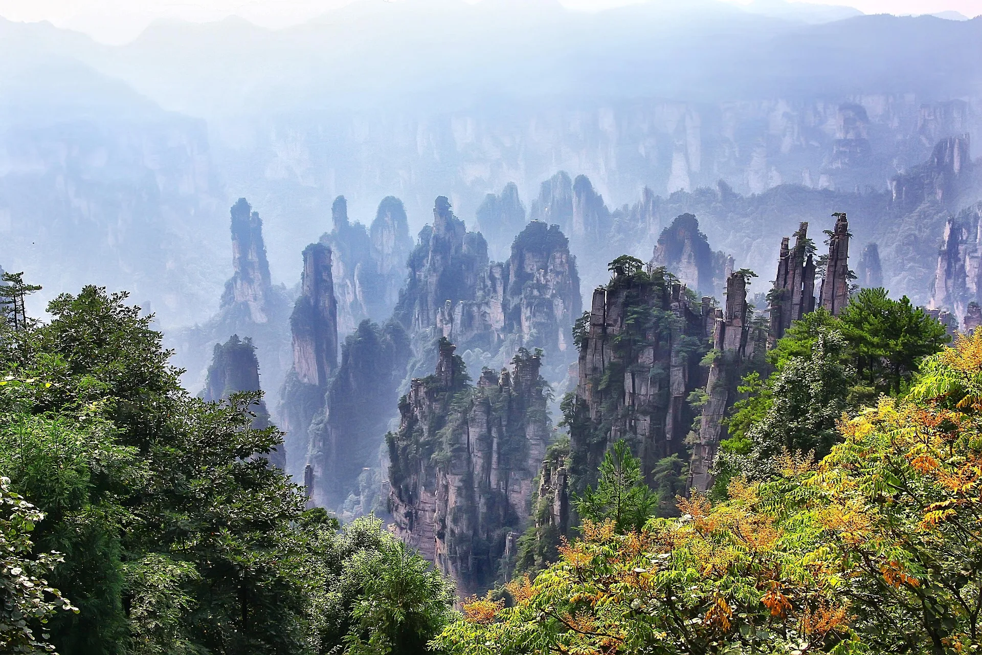Zhangjiajie-Avatar Mountains