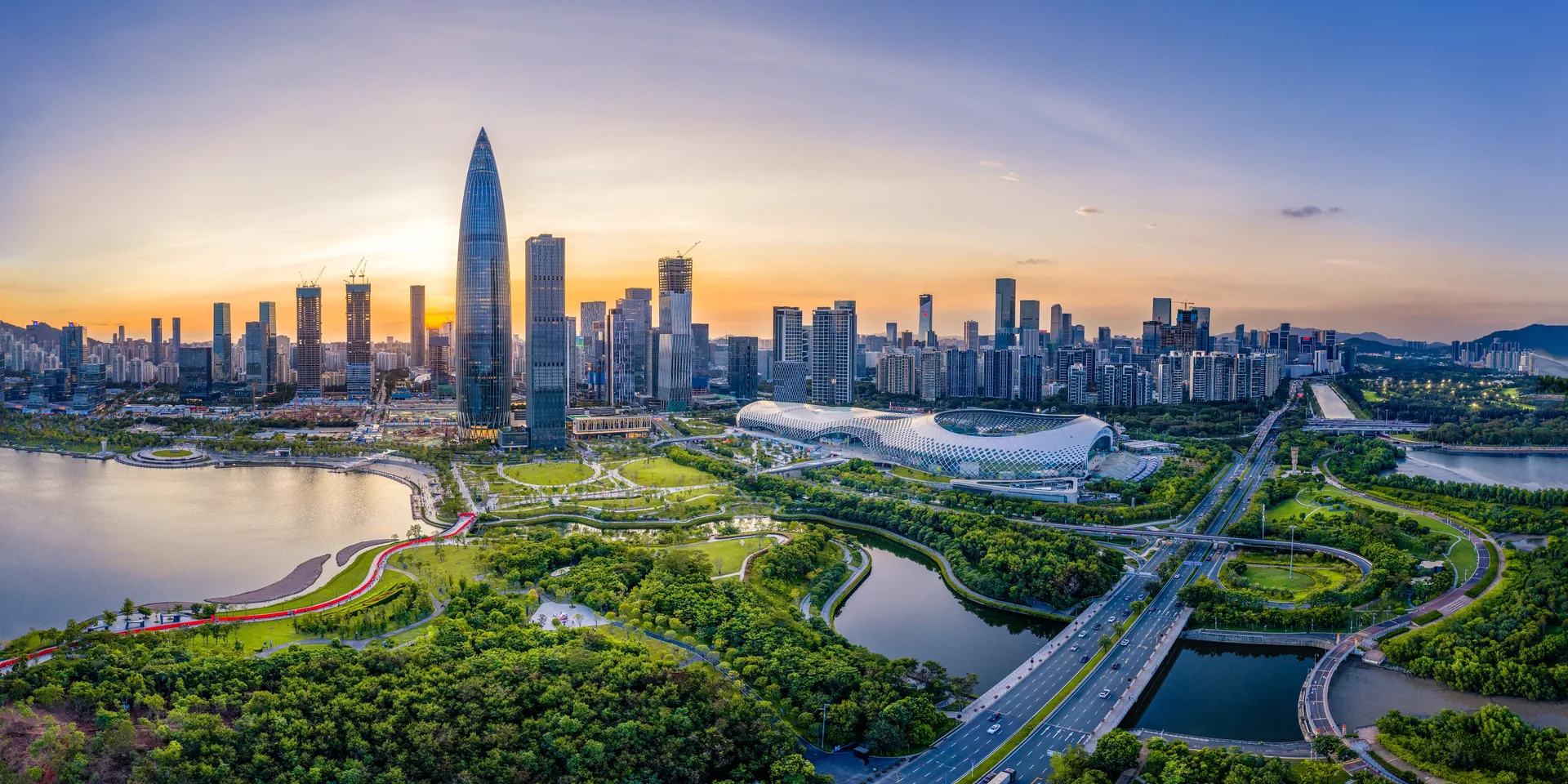 Shenzhen’s contemporary skyline and waterfront