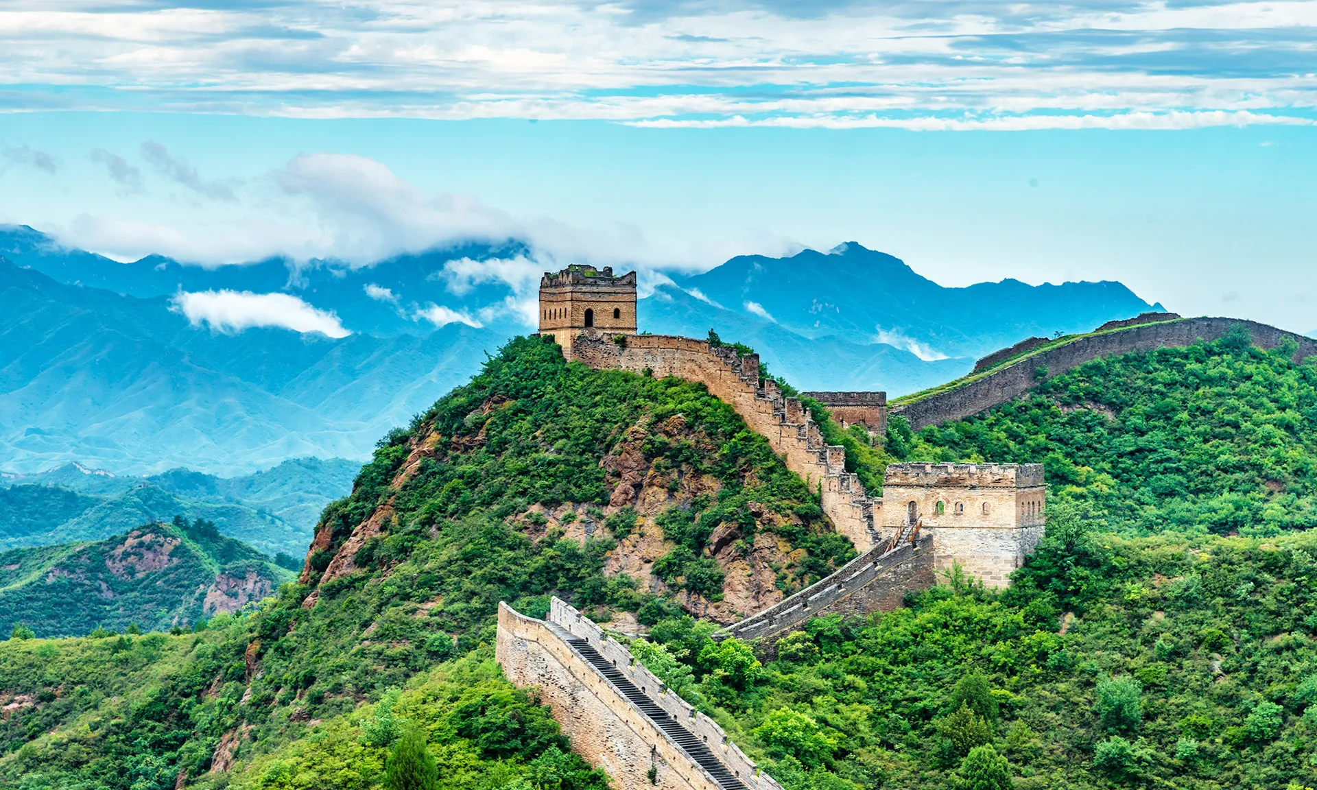 the Great Wall of China